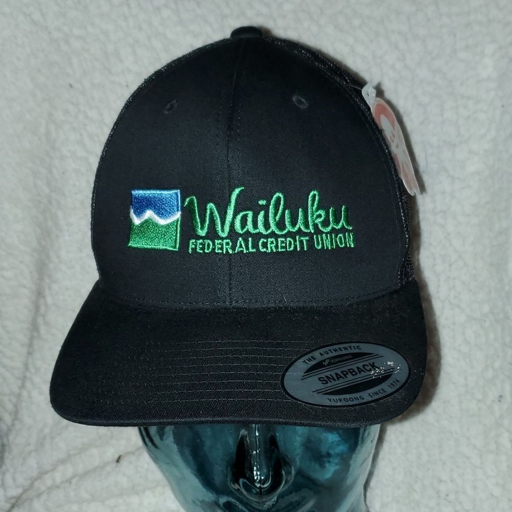 Wailuku Federal Credit Union Maui Hawaii Snapback Hat New